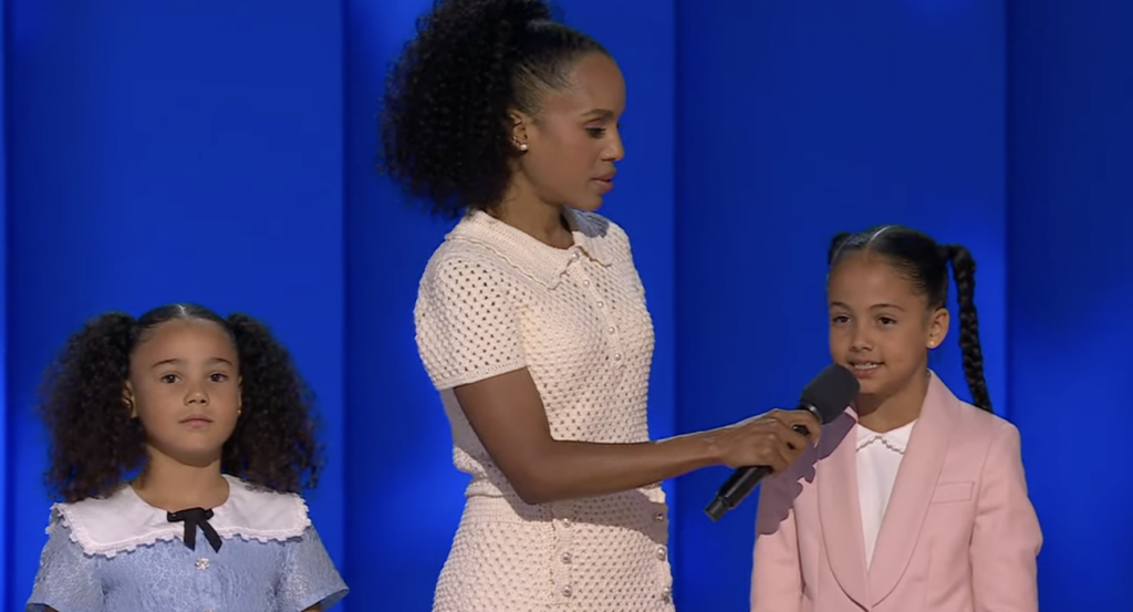 Kamala Harris' nieces at the DNC